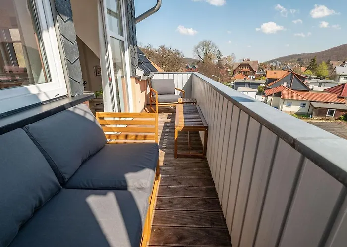 Appartamento Premium - Ausblick - Kamin - Balkon - Smart Tv - Kaffeevollautomat Wernigerode